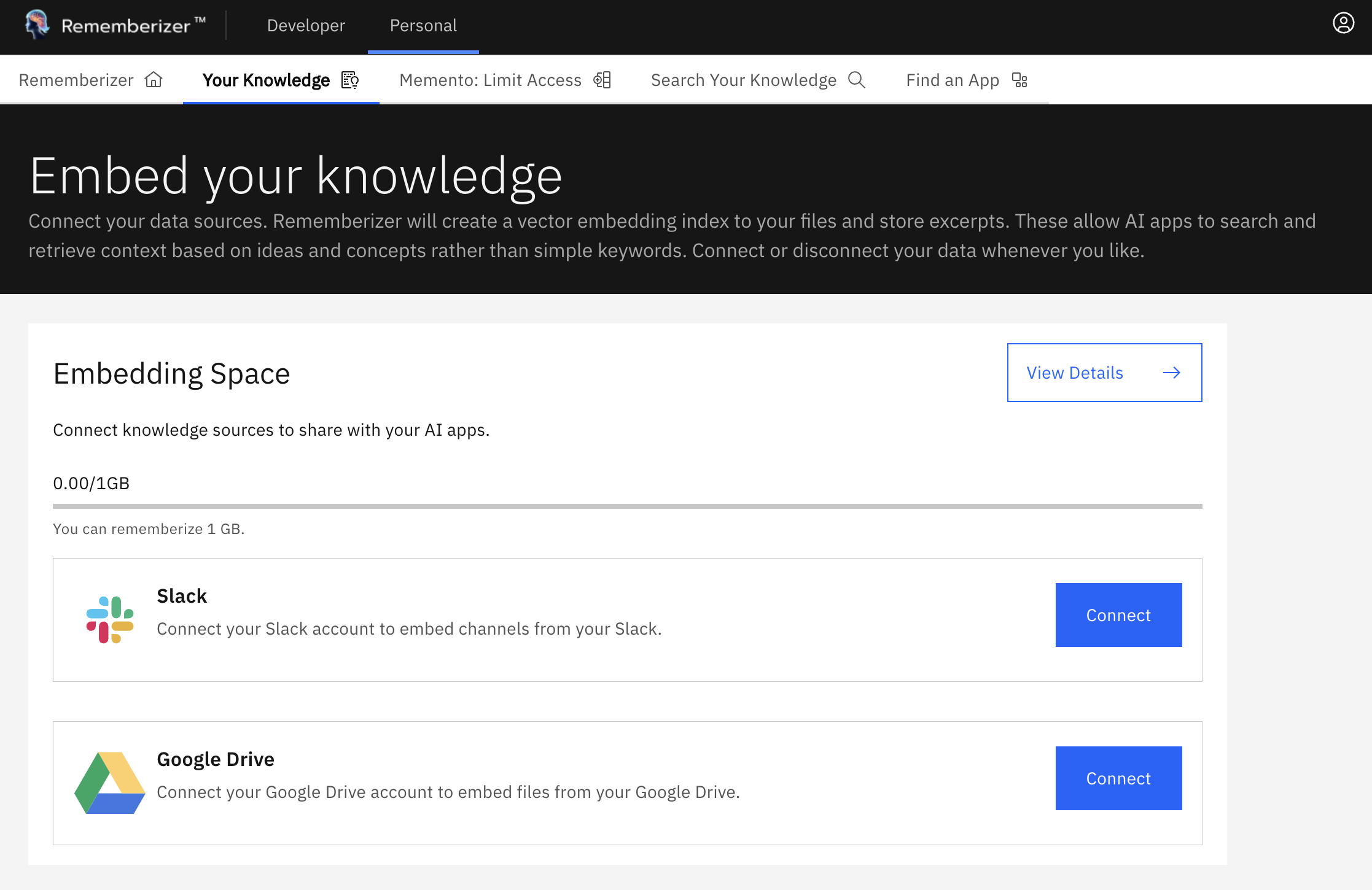 Thẻ nguồn kiến thức Google Drive